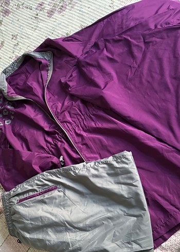 Tesettür mor gri haşema - Görsel 3