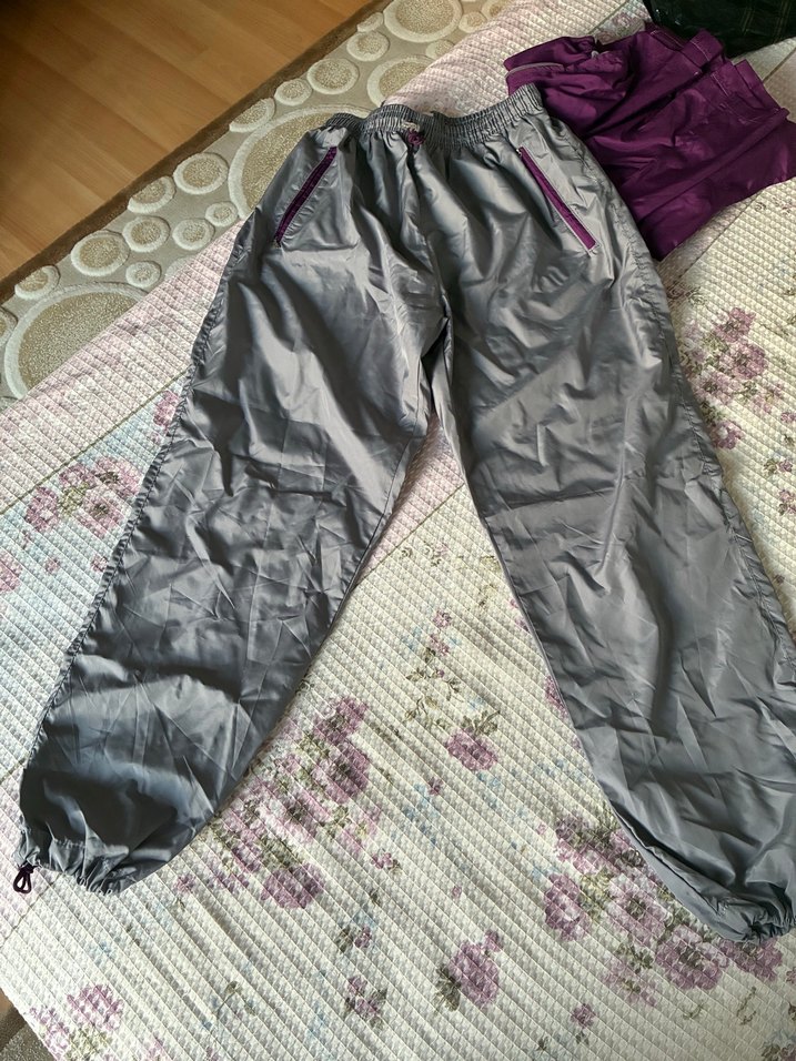 Tesettür mor gri haşema - Görsel 2