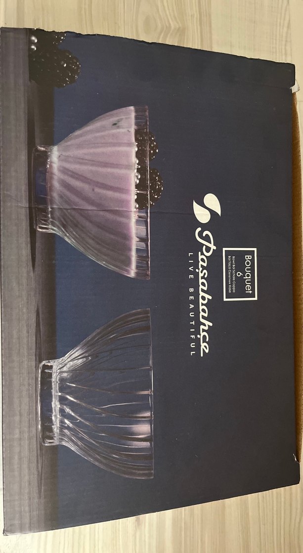 Paşabahçe Bouqet Cam 6lı kase - Görsel 2