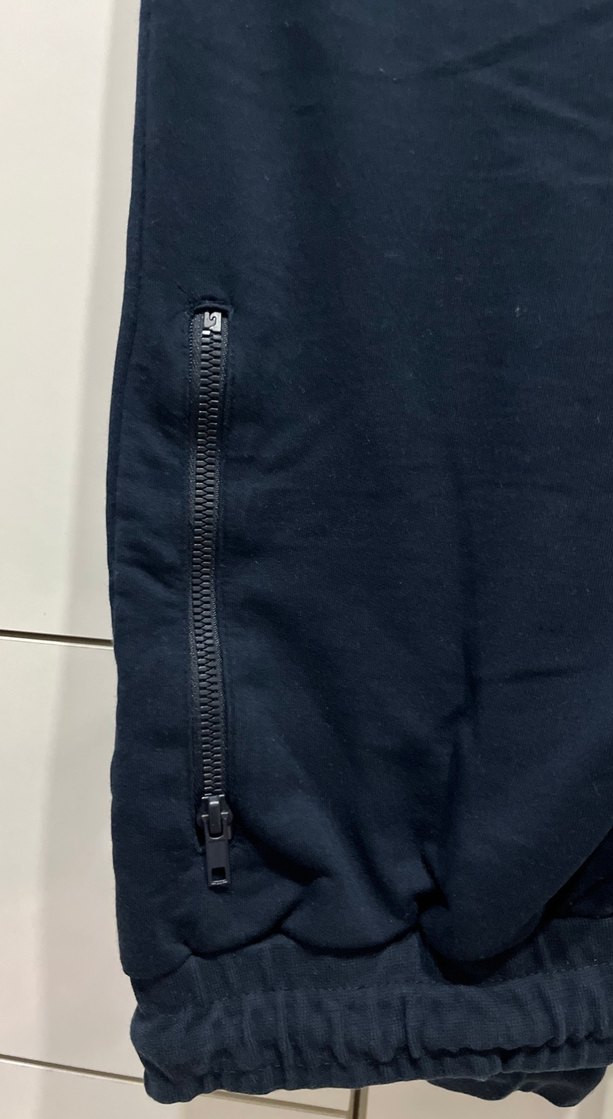 Lacivert Fermuarlı Unisex Eşofman Altı - Görsel 2