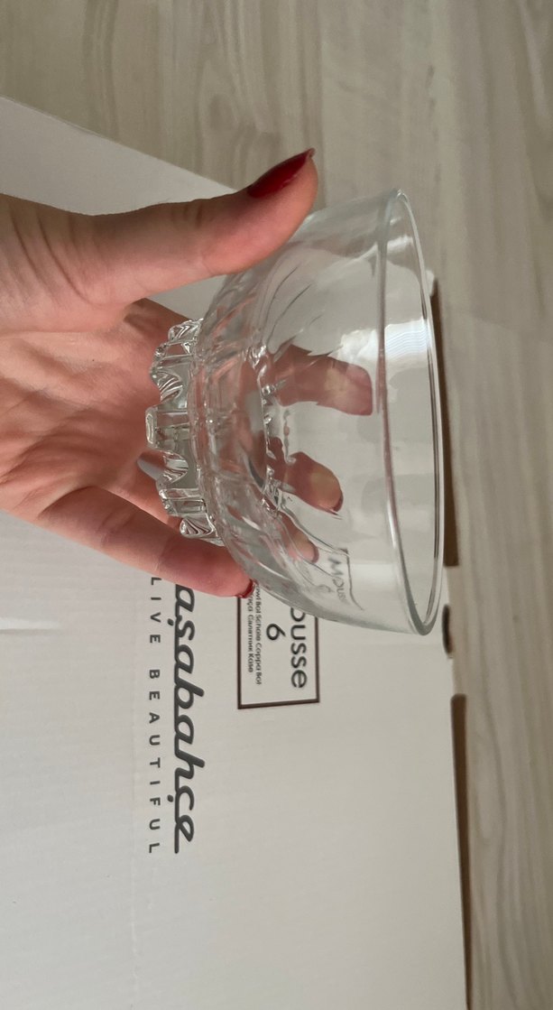 Paşabahçe Mousse Cam Kase Seti 6'lı - Görsel 2