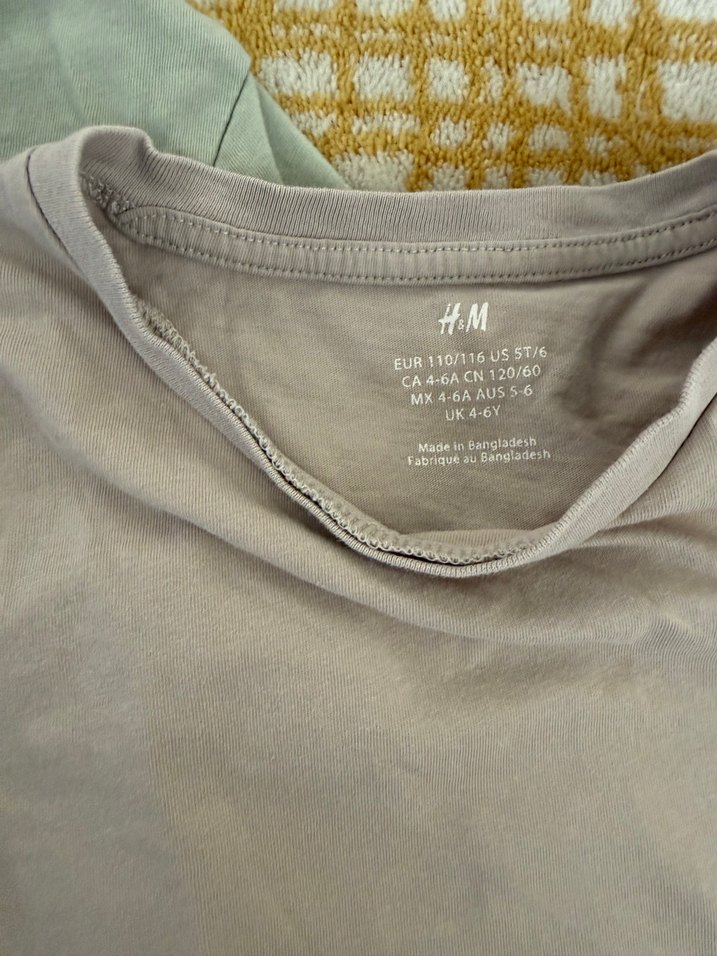 Çocuk için pastel renkli düz tişörtler - Görsel 2