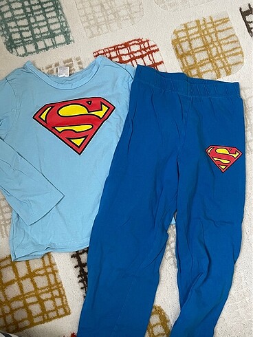 Superman pijama takimi