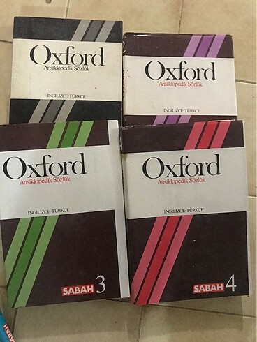  OXford 4?lü 2 set toplam 8 adet
