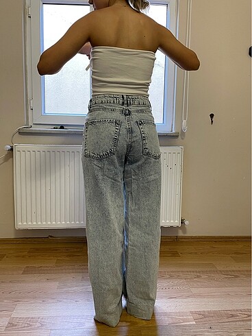 Diğer Bol paça kot pantalon