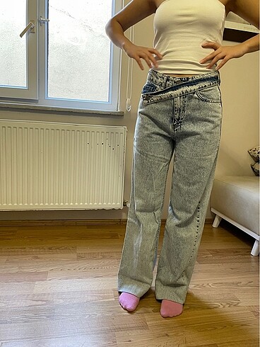 Bol paça kot pantalon