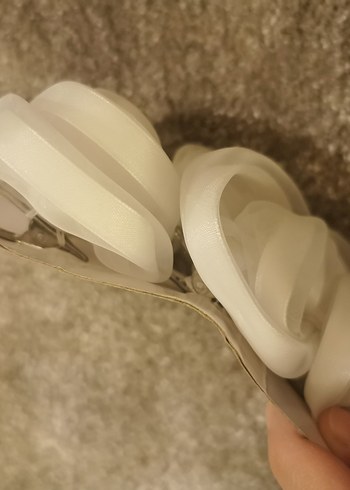 Bej Fırfırlı Vintage masa Aksesuarı - Görsel 2