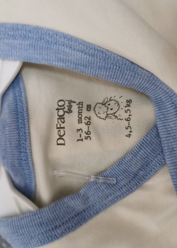 Gri Baskılı Uzun Kollu Bebek Erkek Takımı - Görsel 2