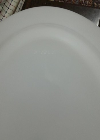 Beyaz Oval Servis Tabağı - Görsel 2