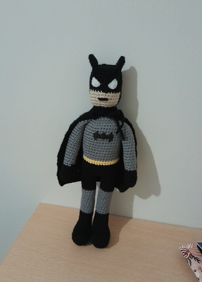 Amigurumi oyuncak batman - Görsel 2