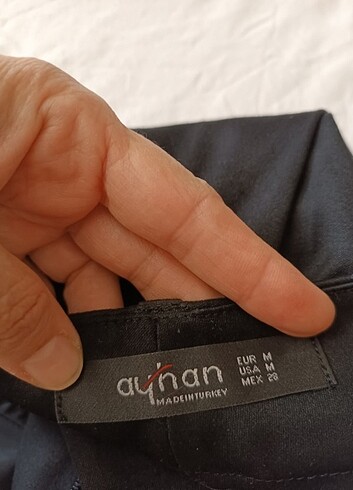 m Beden Ayhan marka Pamuk saten pantolon