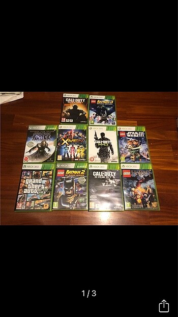 Özel satış XBox 360 oyunları 
