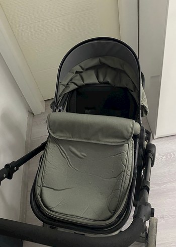 Gri Çift Yönlü Bebek Arabası ve Puset - Görsel 4