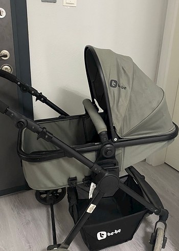 Gri Çift Yönlü Bebek Arabası ve Puset - Görsel 5