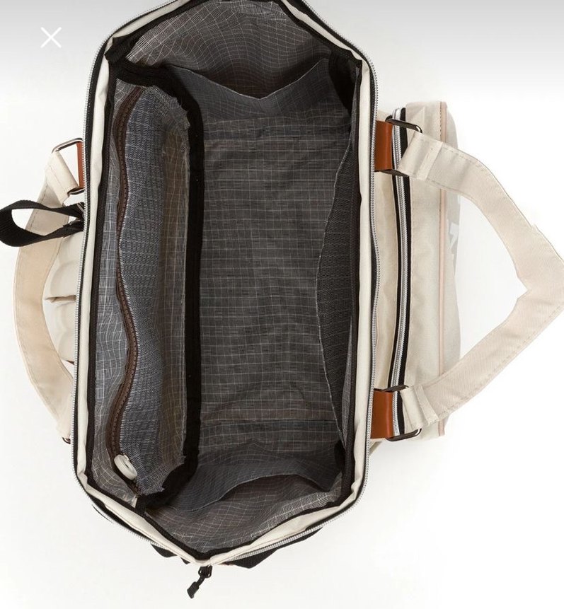 Bej Baskılı Bebek Çantası - Görsel 2