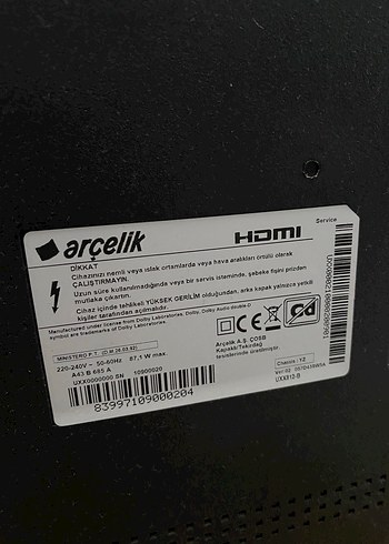 Arçelik televizyon - Görsel 4