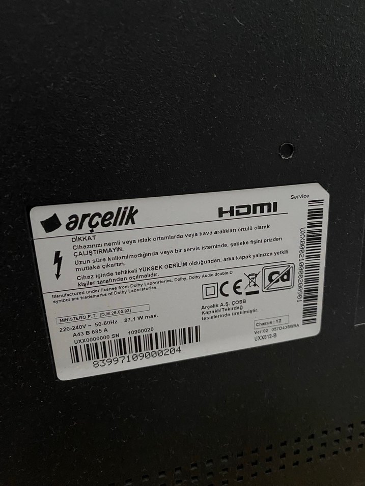 Arçelik televizyon - Görsel 4