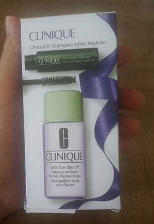 clinique muhteşem set 