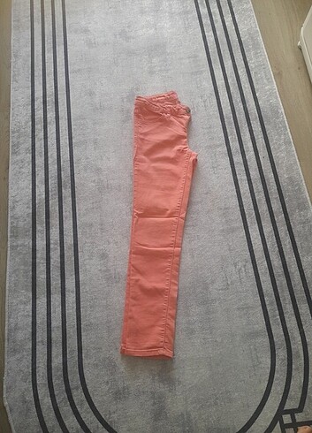 11-12 Yaş Beden pembe Renk Jean pantolon 