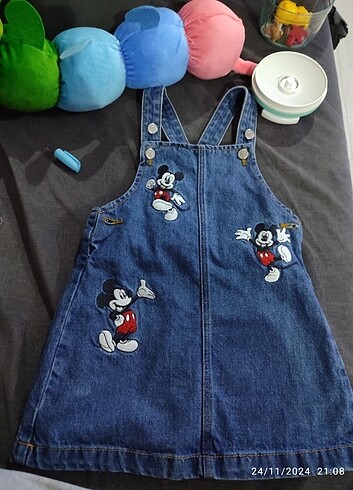 LC Waikiki Kız bebek Jean elbise