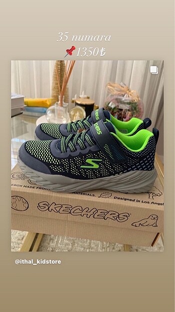 Orj skechers nitro 35 numara sıfır