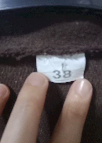 38 Beden Gri Uzun Kesim kaban
