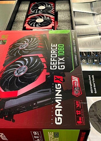  Beden Renk SIFIR GİBİ MSI 1060 GAMİNG X 6 GB