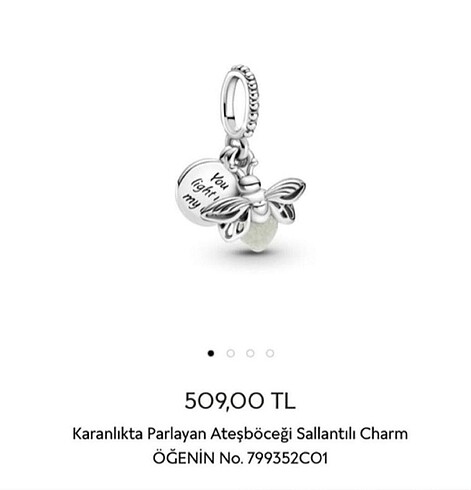 Ateş böceği charm