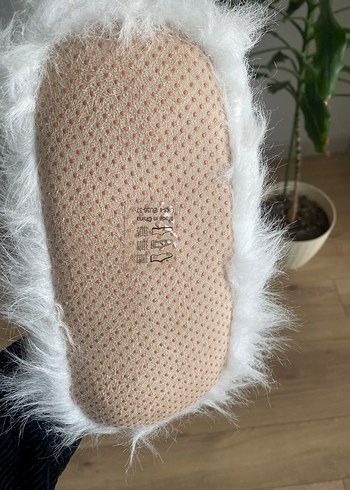 2 çift Beyaz Kürklü Ev botu sıcacık - Görsel 3