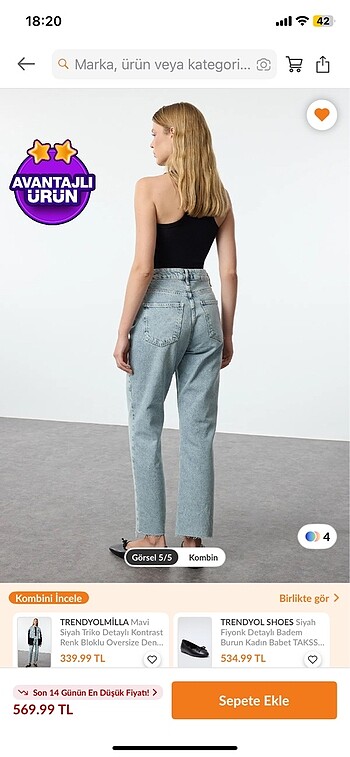 Trendyol & Milla straight jean