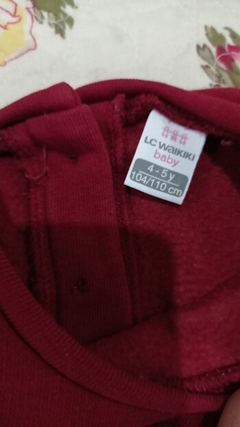 4 Yaş Beden Kız çocuk sweat