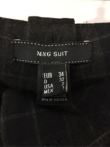 xs Beden Mango Kumaş Pantolon