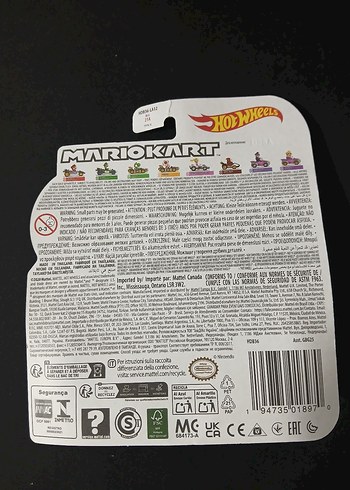 Nintendo Lisanslı Hot Wheels Mario Kart Circuit Special Set - Görsel 5