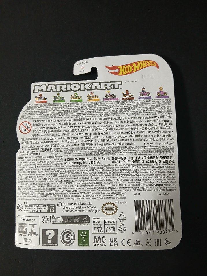 Nintendo Lisanslı Hot Wheels Mario Kart Circuit Special Set - Görsel 3