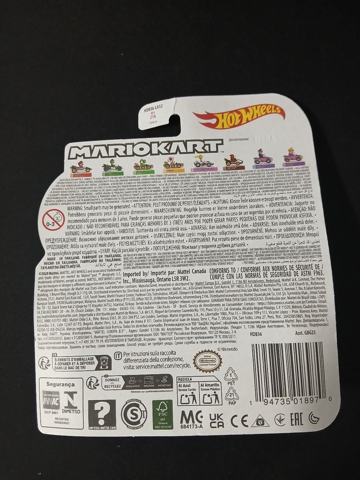 Nintendo Lisanslı Hot Wheels Mario Kart Circuit Special Set - Görsel 5