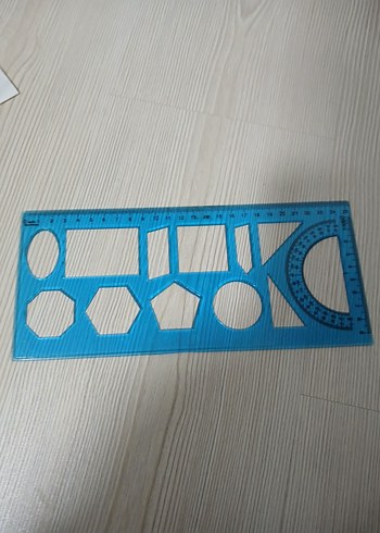 büyük boy teknik çizim cetvelleri ve 12 parça set - Görsel 6