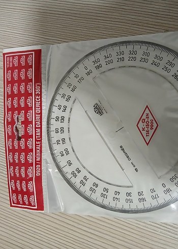 büyük boy teknik çizim cetvelleri ve 12 parça set - Görsel 7