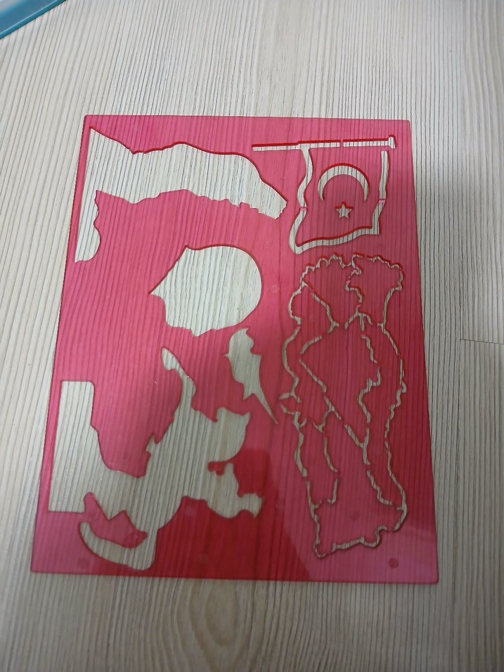 büyük boy teknik çizim cetvelleri ve 12 parça set - Görsel 4