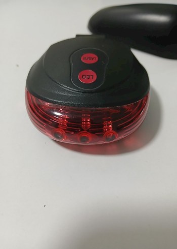 bisiklet aksesuar seti (çift ayna + arka ışık + sibop kapağı) - Görsel 2