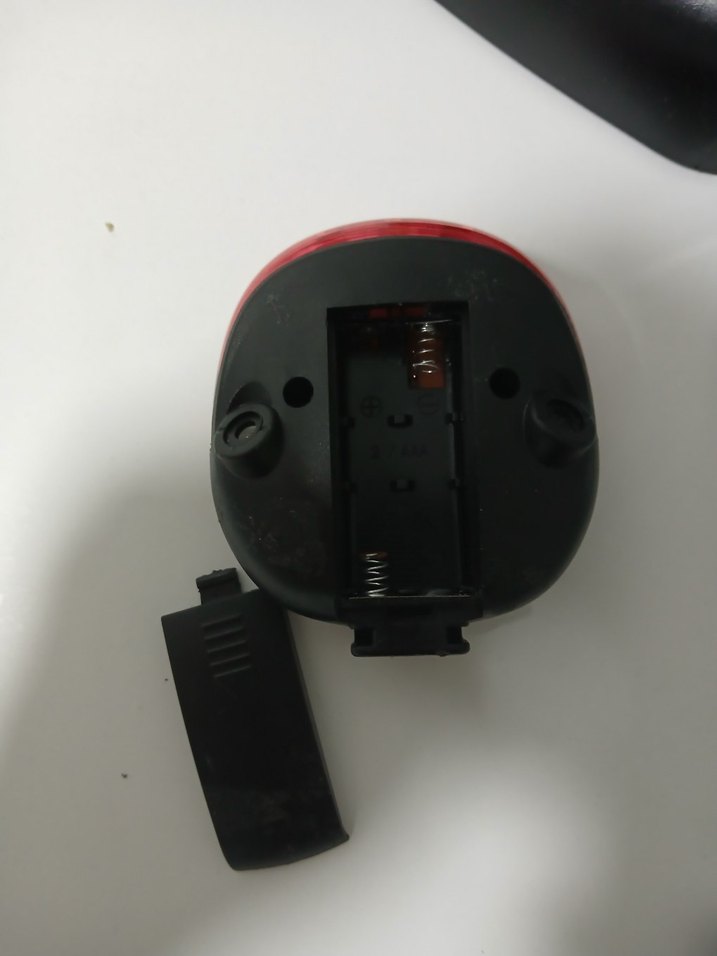 bisiklet aksesuar seti (çift ayna + arka ışık + sibop kapağı) - Görsel 3