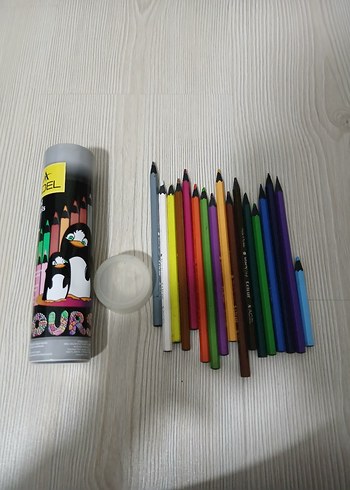 dev kırtasiye seti marka ürünler dolu paket - Görsel 18