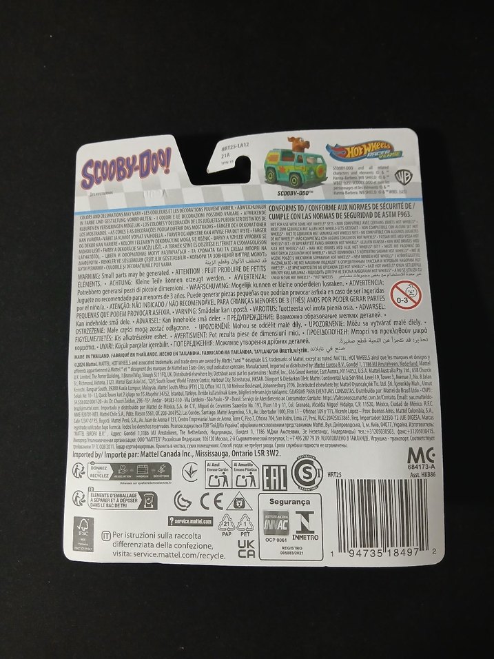 hot wheels racer verse scooby-doo mystery machine sıfır - Görsel 2
