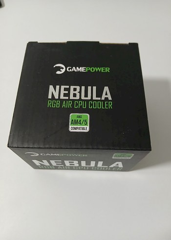 GAMEPOWER NEBULA RGB İşlemci Fanı - Görsel 3