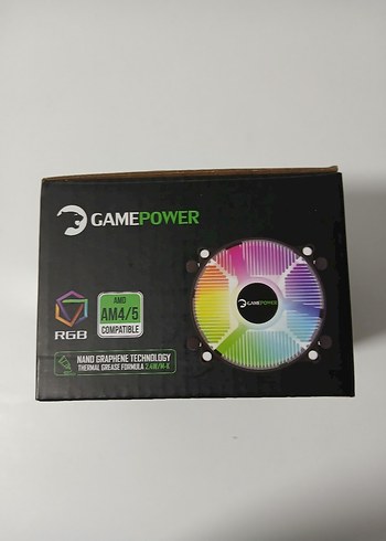GAMEPOWER NEBULA RGB İşlemci Fanı - Görsel 5