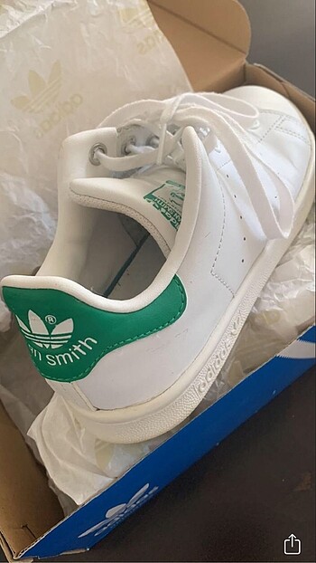 35 Beden beyaz Renk Adidas Stan Smith çocuk ayakkabısı
