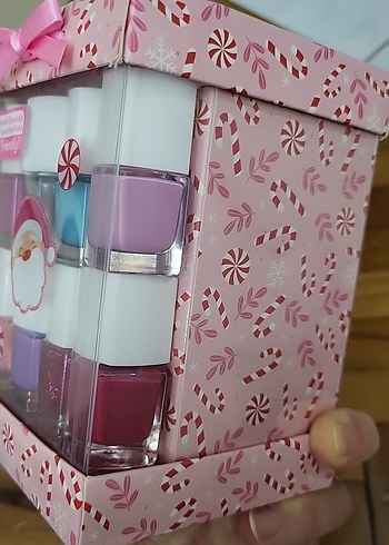 Pembe Pastel Tırnak Süsleme Seti - Görsel 4