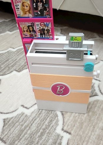 Barbie Temalı Pembe kasiyer - Görsel 5