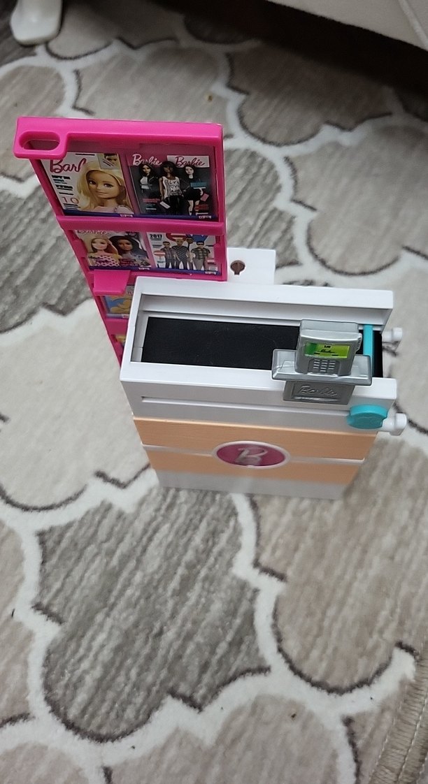 Barbie Temalı Pembe kasiyer - Görsel 4