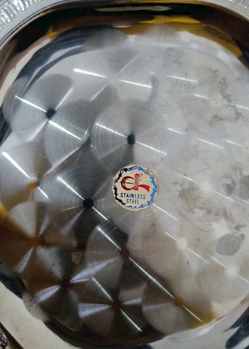 Gri Yılan Desenli Klasik Tabak Seti - Görsel 5