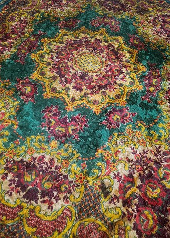 Klasik Desenli Çok Renkli Halı - Görsel 3